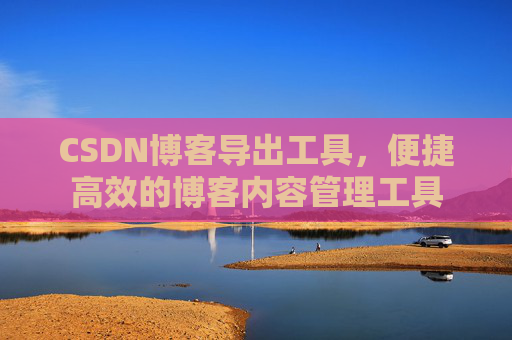 CSDN博客导出工具，便捷高效的博客内容管理工具